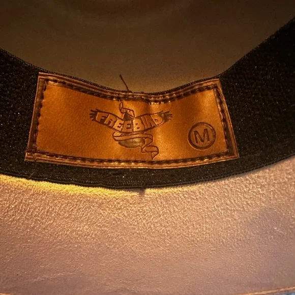 Freebird Georgia Suede Cream embellished Hat - Picture 6 of 9